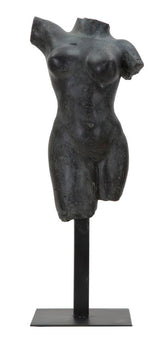 Busto Mujer Poliresina Negro