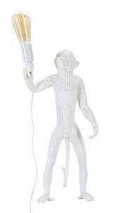 Lámpara de mesa Mono Resina Blanco
