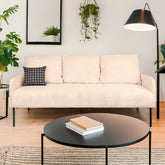 Sofá de 3 plazas de pana Cerlabo beige