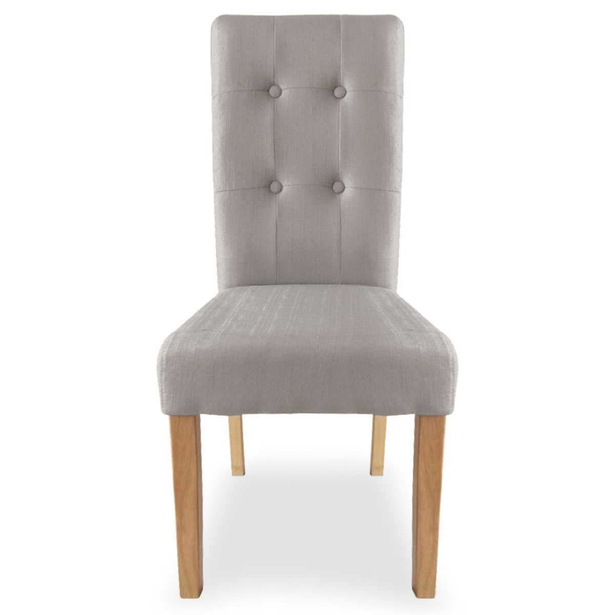 Lot de 2 chaises Adam Tissu Beige