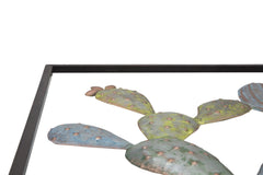 Décoration murale Cactus Cadre Métal Multicolore