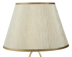 Lampe de table Glam Crème doré