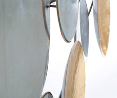 GOLD PANEL MIRROR GLAM CM 118X2,5X60