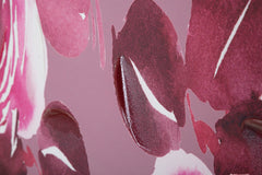 Impresión sobre lienzo, marco de madera, floral, colores vivos