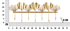 WALL HANGER  7 LEAVES CM 66,2X6X26,3