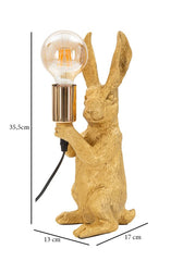 TABLE LAMP RUBBIT CM 13X17X35.5