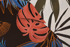 Impresión de pared Lady Jungle lienzo enmarcado colores cálidos