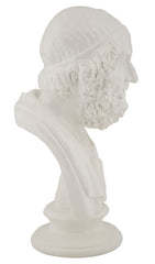 Estatua Busto Sabio Blanco