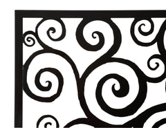 Panel de pared decorativo 3D Árbol Hierro Negro