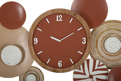 Reloj de pared geométrico diferentes tamaños y colores