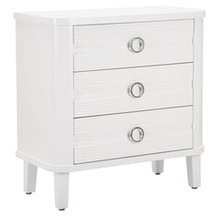 Commode 3 tiroirs finition Brillante