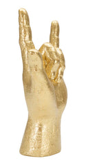 Statue main dorée