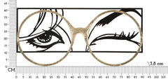 IRON WALL PANEL EYEWEAR CM 89,5X3,8X41,3