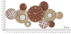 Reloj de pared geométrico diferentes tamaños y colores