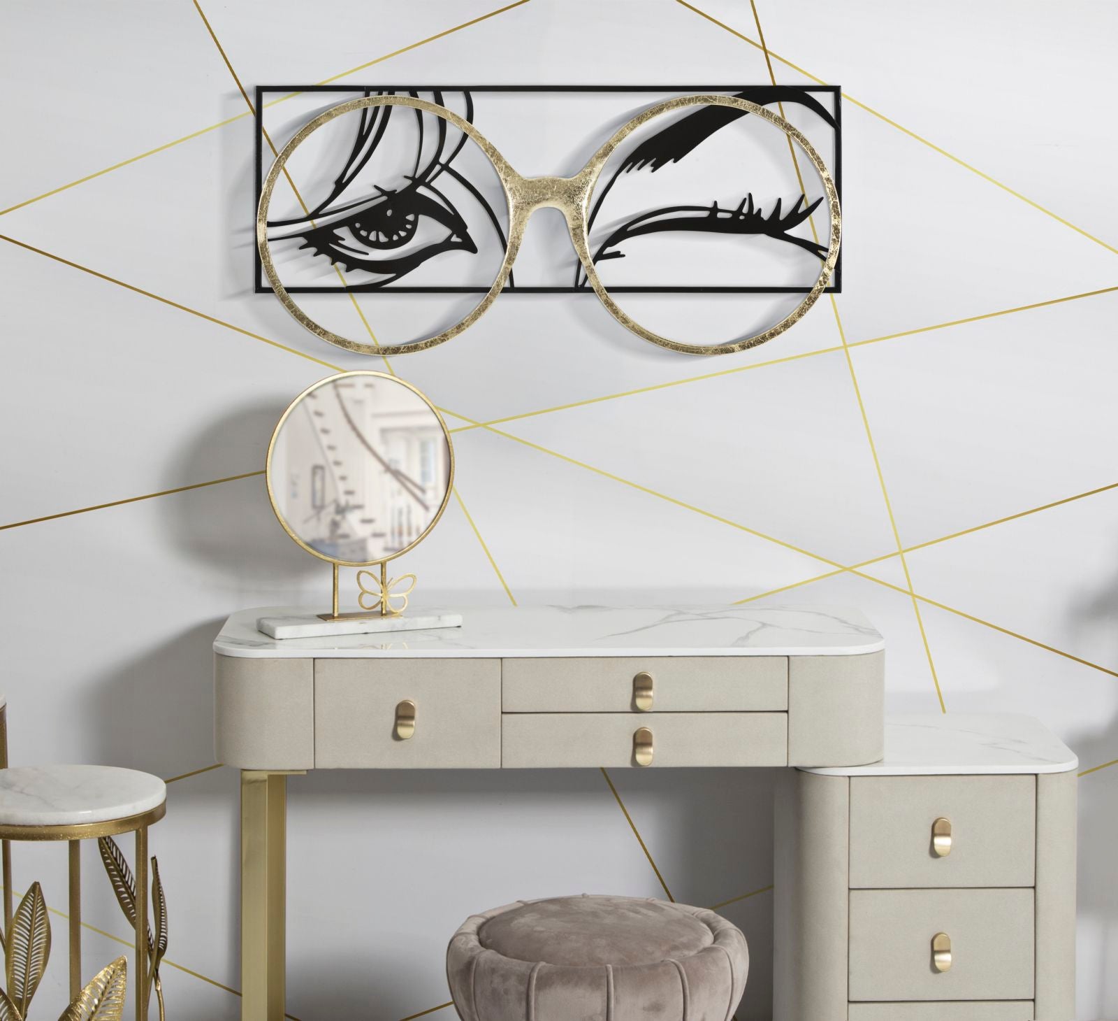 IRON WALL PANEL EYEWEAR CM 89,5X3,8X41,3