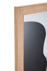 Panel de pared decorativo de madera 3D geométrico abstracto