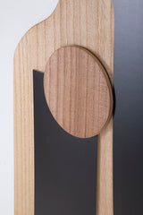 Panel de pared decorativo de madera 3D geométrico abstracto