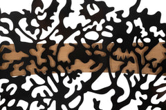 WALL PANEL TREE IRON AND WOOD SET 3 PCS CM 176X2X90 (63X2X90-50X2X90)