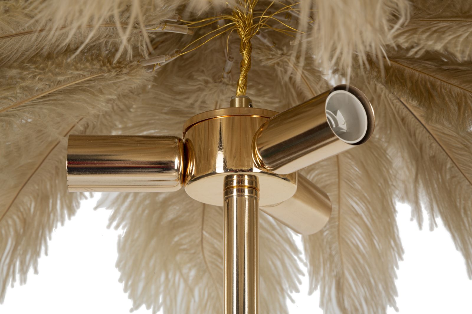 FLOOR LAMP PALM CAMMELLO CM Ø 55X160 