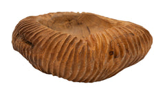 Plateau Garit Teck sculpté