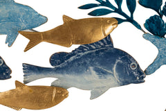 Panel de pared decorativo 3D Peces Tropicales Multicolor