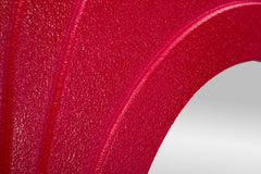 Espejo de pared sinuoso Dafne Fucsia