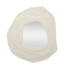 Espejo de pared Dalia blanco