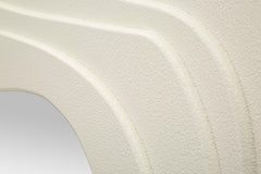 Espejo de pared Dalia blanco