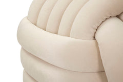 STOOL SOFTY CREAM CM 45X45X45
