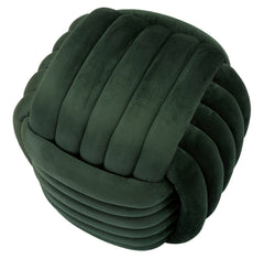Taburete Softy Terciopelo Verde
