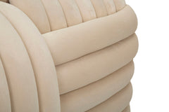 Banc noué Velours Crème
