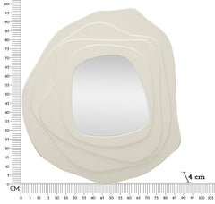 Espejo de pared Dalia blanco