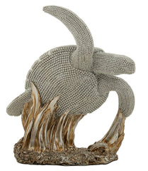 Estatua decorativa de tortuga estilo contemporáneo
