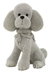 Perro Caniche Plateado