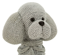 Perro Caniche Plateado