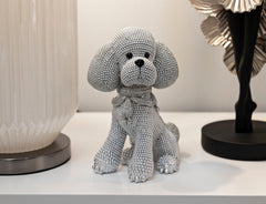 Perro Caniche Plateado