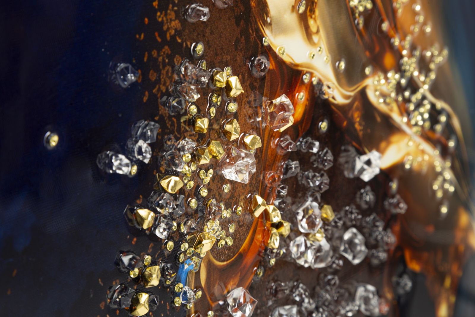LACQUERED CANVAS PRINT WITH FRAME ANDROMEDA -A- CM 60X4X90_x000D_
