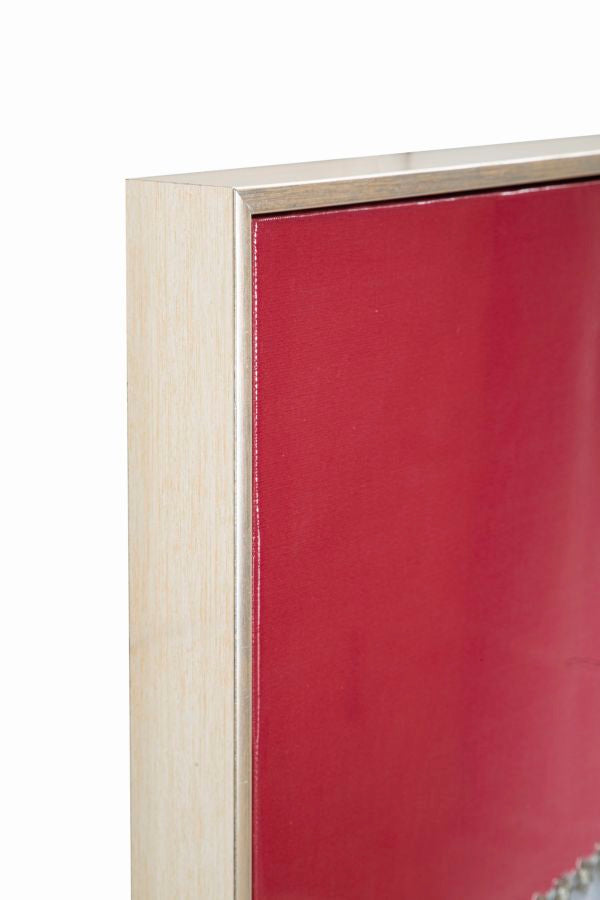 LACQUERED CANVAS LUXURY SPA WITH FRAME -B- CM 82X4X82
