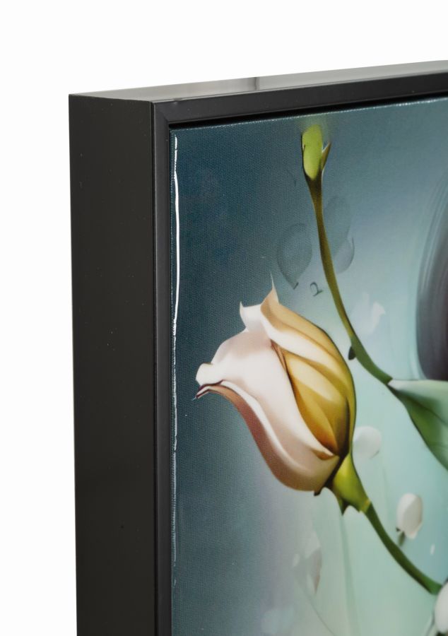 FANTASY LACQUERED CANVAS WITH FRAME -A- CM 72X4X102