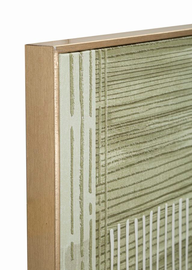 PRINTED ON CANVAS LINES WITH FRAME -H- CM 60X3X60
