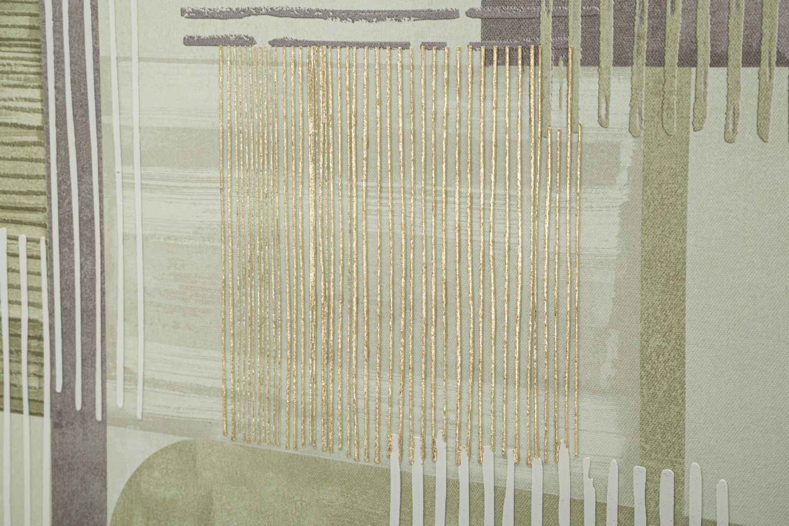 PRINTED ON CANVAS LINES WITH FRAME -H- CM 60X3X60
