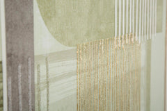 PRINTED ON CANVAS LINES WITH FRAME -H- CM 60X3X60
