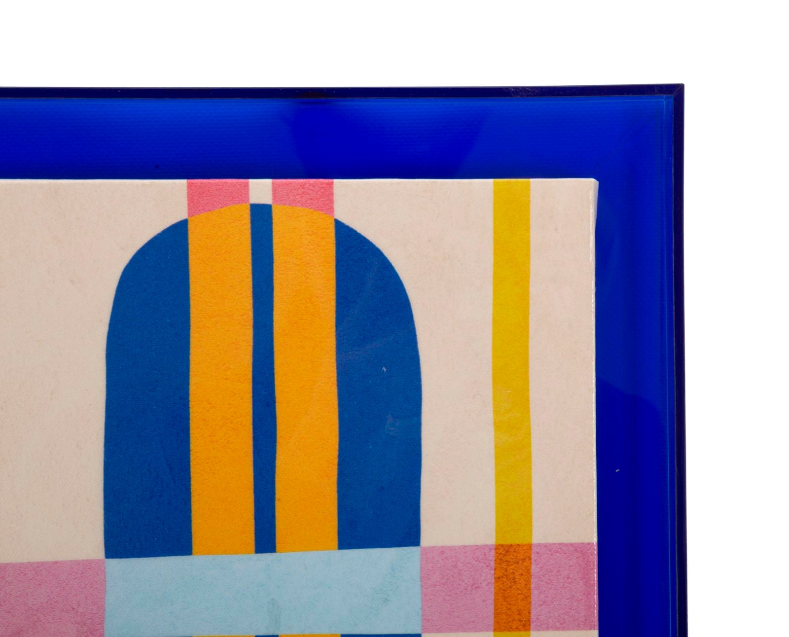 MODIS WITH FRAME LACQUERED CANVAS PRINT -B- CM 60X3,3X80