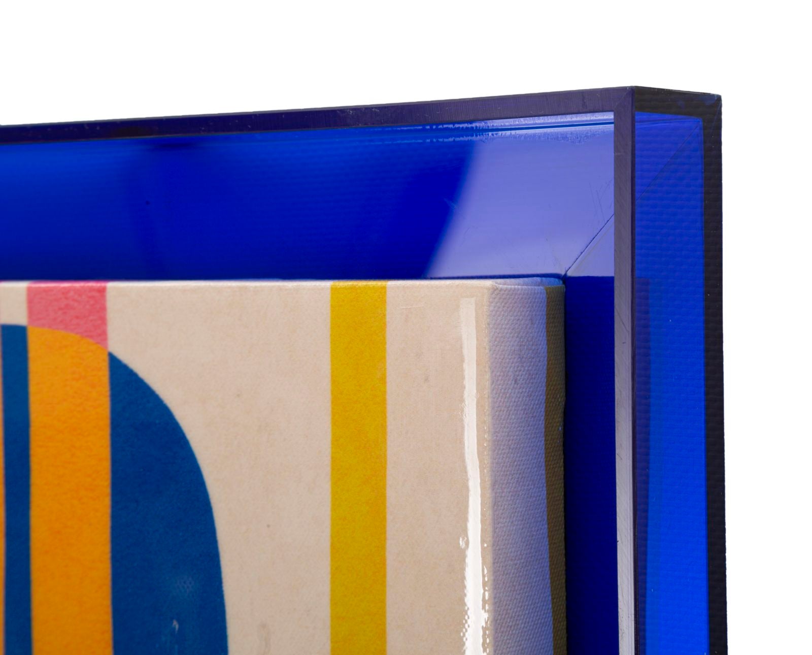 MODIS WITH FRAME LACQUERED CANVAS PRINT -B- CM 60X3,3X80
