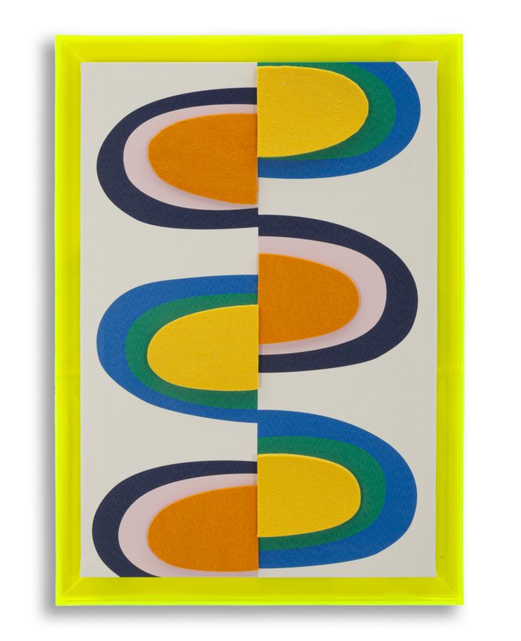 POP ART CANVAS PRINT WITH FRAME -H- CM 50 x 3,3X70