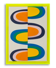 POP ART CANVAS PRINT WITH FRAME -H- CM 50 x 3,3X70