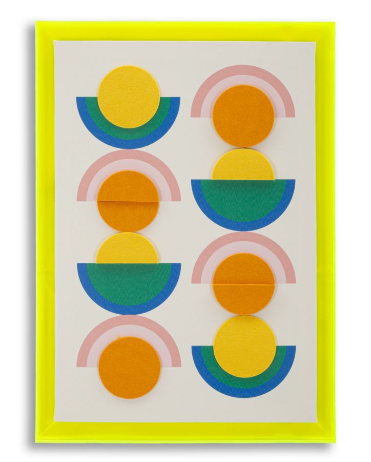 POP ART CANVAS PRINT WITH FRAME -W- CM 50 x 3,3 x 70