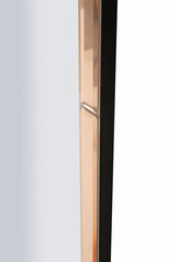 WALL MIRROR BERLIN PINK CM 55X2X150 ( INSIDE MIRROR SIZE CM 49X143,5)