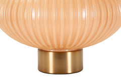 PERLY TABLE LAMP -W- CM Ø33X49