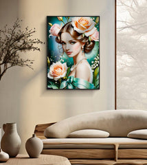 FANTASY LACQUERED CANVAS WITH FRAME -B- CM 72X4X102